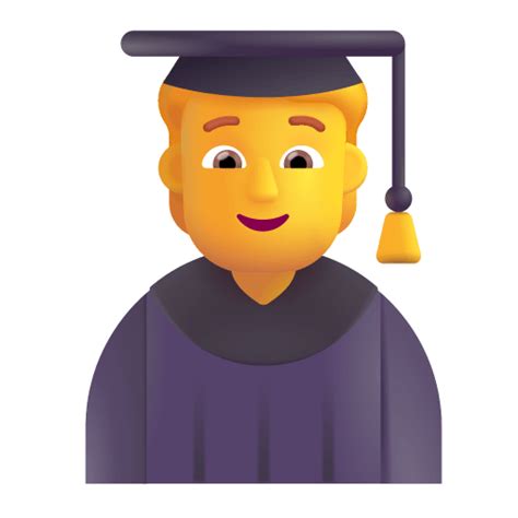 Student 3d Default Icon Fluentui Emoji 3d Iconpack Microsoft