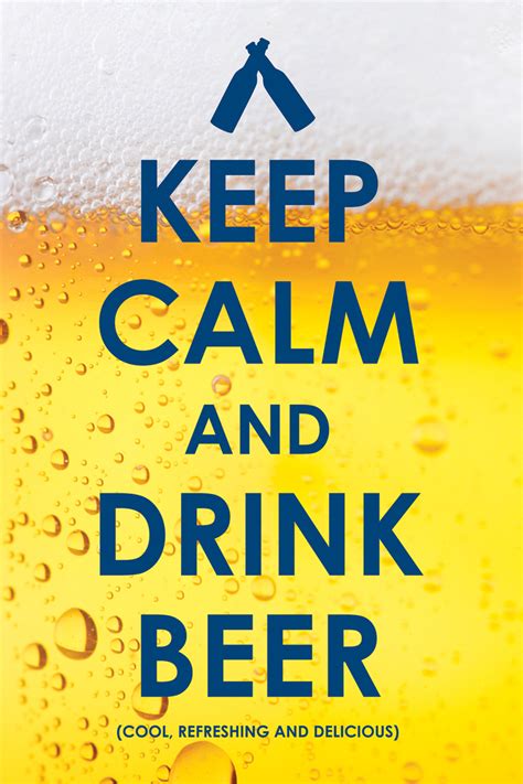 Keep Calm Drink Beer Funny Poster 24x36 Inch 184709411401 Ebay