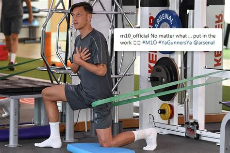 Mesut Ozil Vows To Be Ready For Arsenal No Matter What In Defiant Message To Unai Emery The