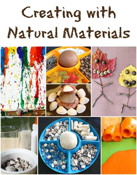10 Ideas For Creating With Natural Materials