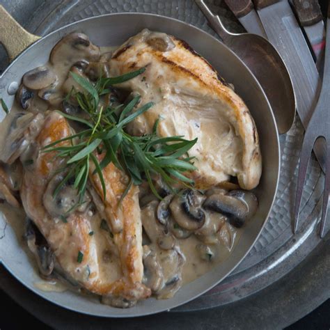 Chicken And Mushroom Fricassee Recipe Joy Manning Recipe In Traditional French