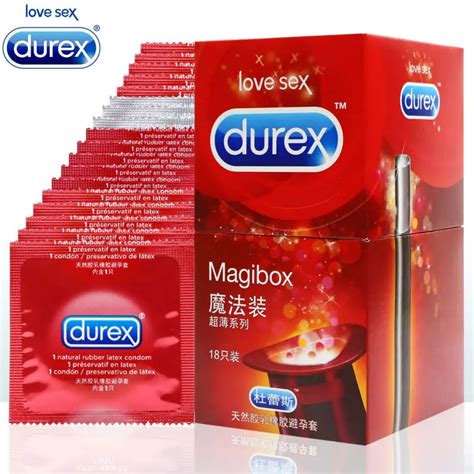 durex condoms ultra thin condoms for men funny condoms 18 pcs feeling magi box in condoms from