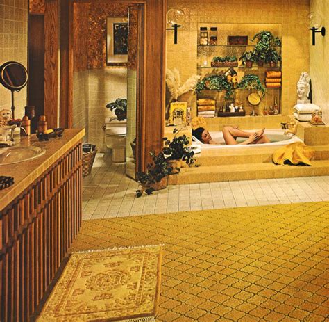 Thegikitiki Bathroom Decor 1970s Retrohomedecor 1970s Decor 70s