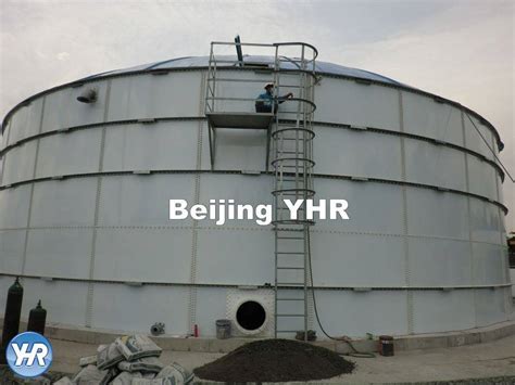China Cheap Price Glass Lined Water Tank Round Cylindrical Shell