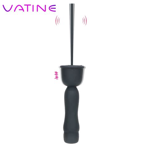 vatine 16 modes vibrator penis plug catheters sounds silicone urethral dilators medical themed