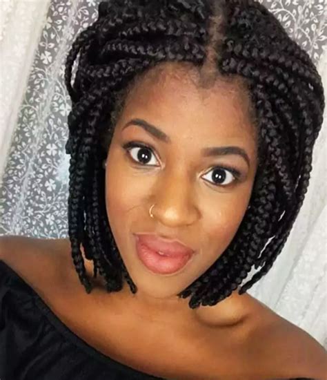 Easy, gorgeous hairstyles for natural hair. 14 Dashing Box Braids Bob Hairstyles for Women | New ...