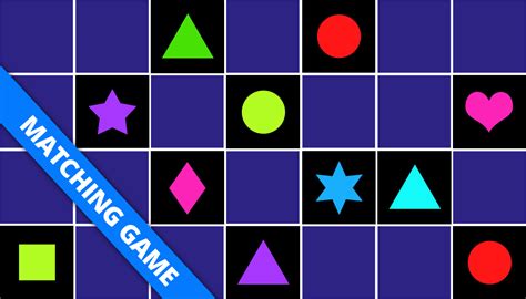 Play Matching Game With Shapes Online And Free Memozor