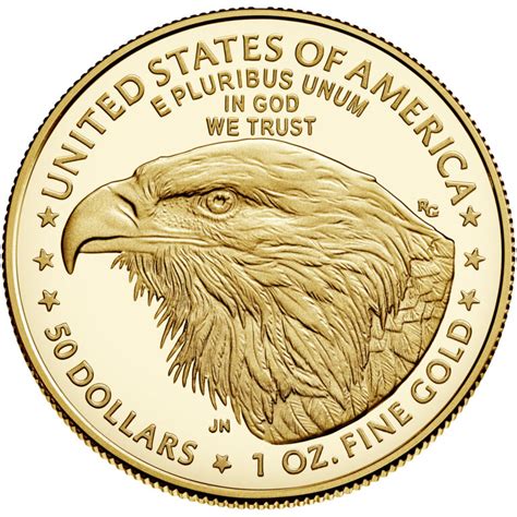 2022 American Eagle Gold One Ounce Proof Coin Reverse Design