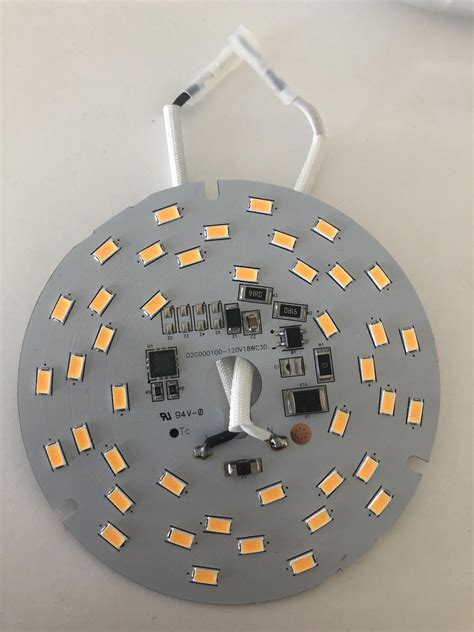 Power needs to be turned off at the electrical panel. OEM LED SMD Replacement - Ceiling Fan Light : led