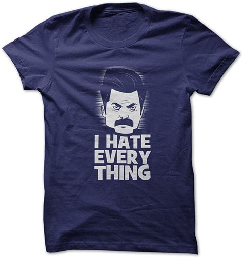 I Hate Everything Funny T Shirt Made On Demand In Usa 4453 Jznovelty