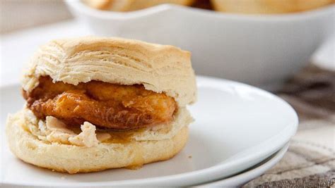 Southern Fried Chicken Biscuit Sandwiches Recipe Southern Fried Chicken Biscuit Sandwich