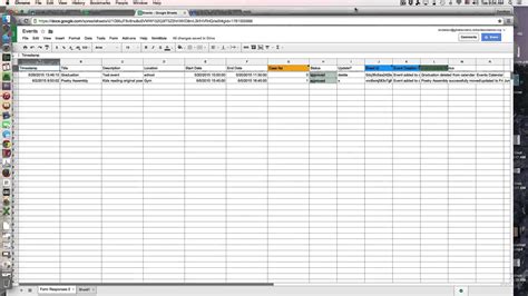 excel spreadsheet calendar