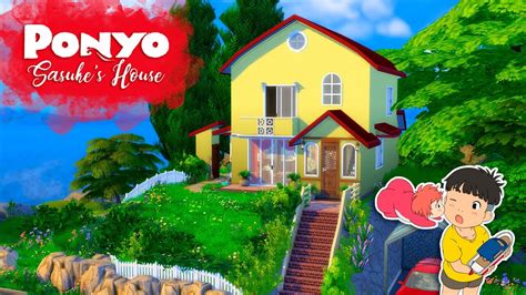 Sosukes House Ponyo On The Cliff By The Sea Sims 4 Speed Build