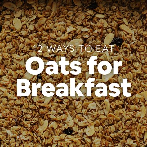 12 Ways To Eat Oats For Breakfast Minimalist Baker Recipes