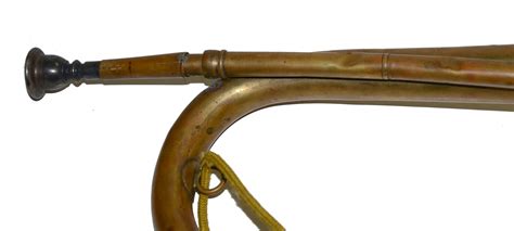 Civil War Era Imported Bugle With Cavalry Cord — Horse Soldier