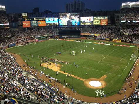 The Yankee Stadium A Soccer Mecca