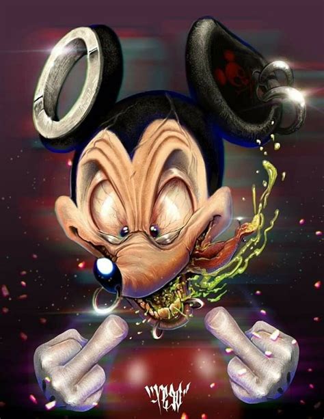 Pingl Par Wail Belizidia Sur Fond Ecran Dessins Disney Dessin Psych D Lique Dessin Mickey