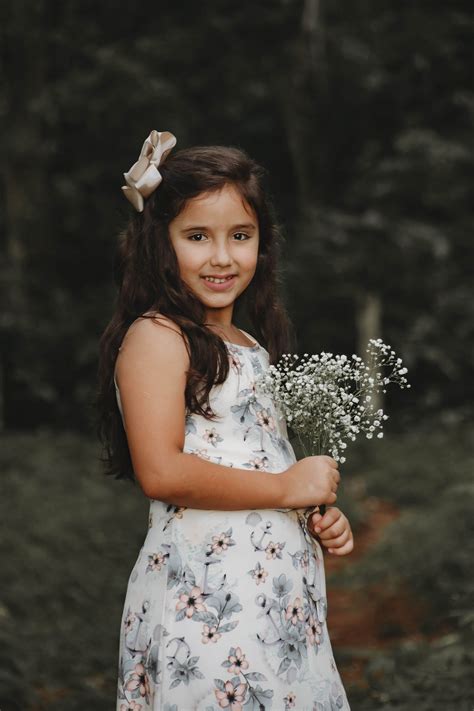 Inspiração Ensaio Fotográfico Infantil De Meninas Em 2020 Vestido