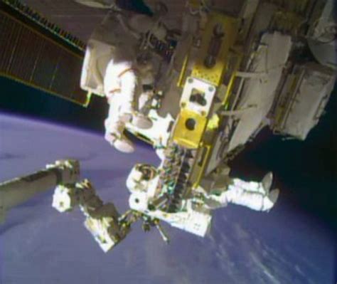Astronauts Make Christmas Eve Spacewalk To Fix Space Station Cooling