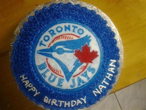 Blue Jays Birthday Cake