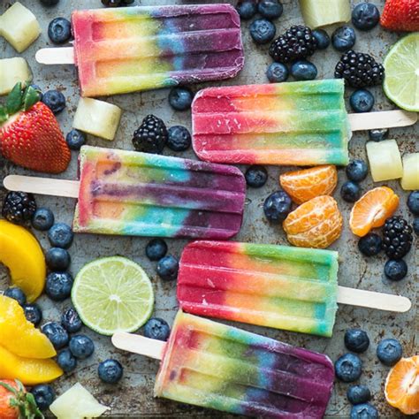 12 Fun Healthy Homemade Summer Fruit Popsicles For Kids And Families At