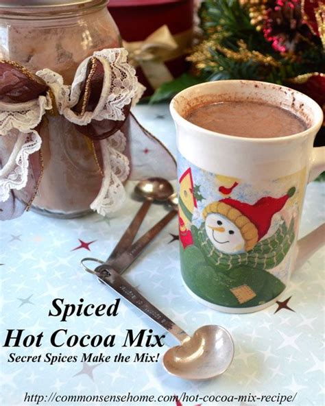 Spiced Hot Cocoa Mix Recipe Secret Spices Make The Mix Recipe Hot Cocoa Mix Recipe Cocoa