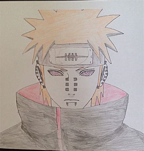 Anime Naruto Pain Drawing