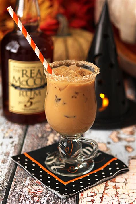 Have a happy halloween and if you have any halloween coffee drink recipes share them with us on twitter @coffeemastersuk. The Halloween Express - Rum, Espresso, Maple Syrup and Half and Half : Cocktails : DrinkWire