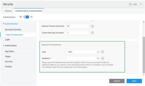 Session Persistence Scaling Application Wavemaker Docs