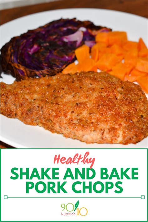 Find healthy, delicious pork chop recipes including fried, grilled and breaded pork chops. Healthy Shake and Bake Pork Chops - Clean Eating - 90/10 ...
