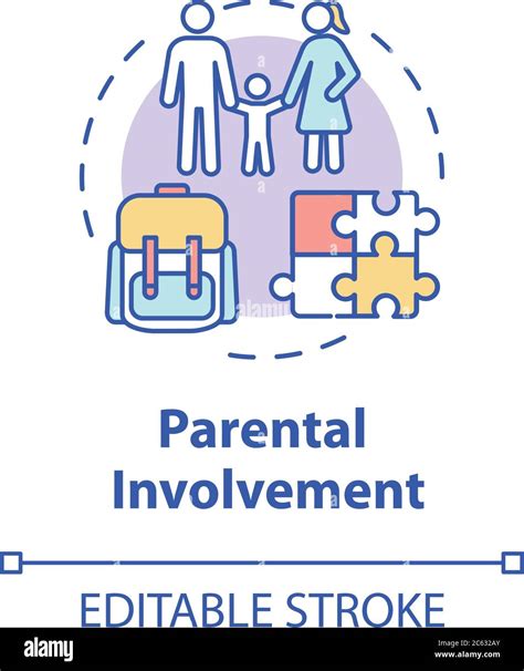 Parental Involvement Concept Icon Stock Vector Image And Art Alamy