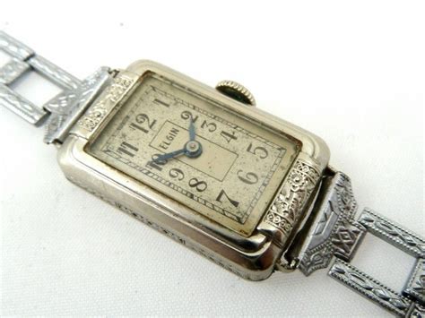 A Ladies Elgin Watch Circa 1920 Slim And Elegant Perhaps Worn By Miss