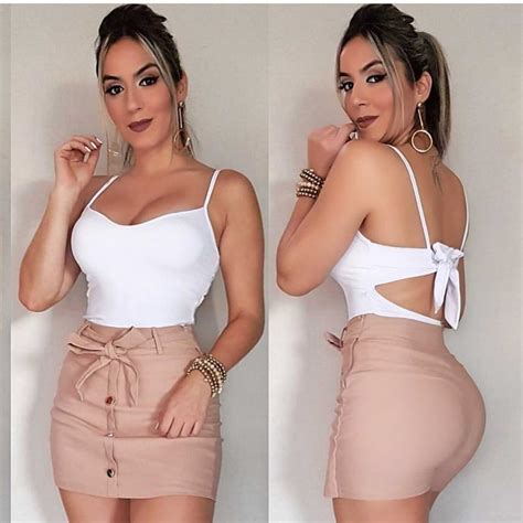 La Imagen Puede Contener Personas Nude Outfits Skirt Outfits