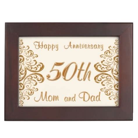 Maybe you would like to learn more about one of these? 50th Anniversary Keepsake Box for Mom and Dad | Cherries ...
