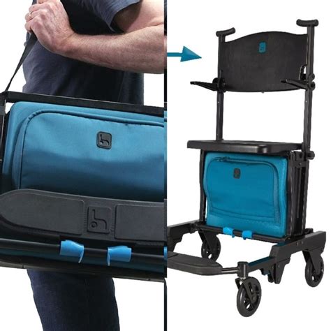 Traveller Chair Foldable Wheelchair Carry On For Disabled People