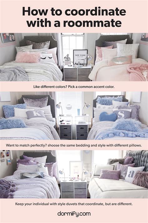 Want To Coordinate With Your College Roommate Check Out These Dorm