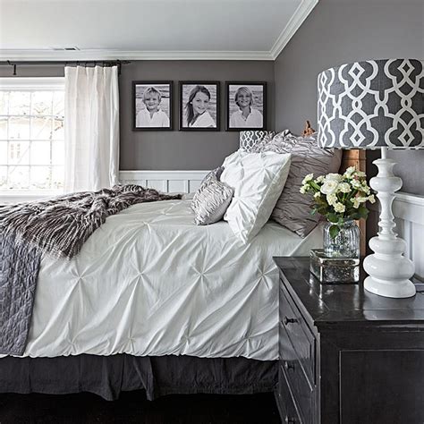 Gorgeous Gray And White Bedrooms Traditional Home
