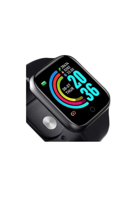 RelÓgio Smartwatch Inteligente D20 Pro Y68 Preto Compre Agora Kanui