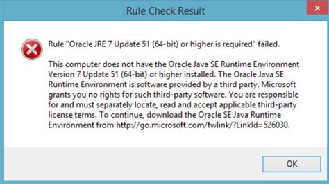It is better to find out which version is configured in the system classpath to run or. SQL SERVER - 2016 FIX: Install - Rule "Oracle JRE 7 Update ...