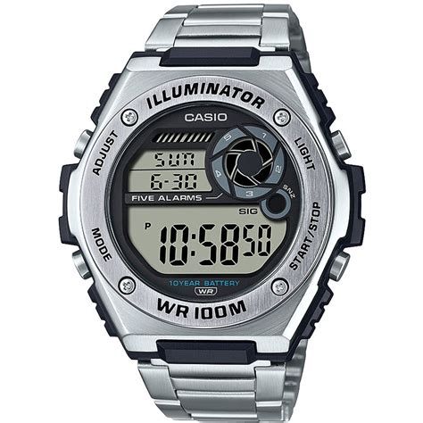 Casio Chronograph Collection Mens Watch Mwd 100hd 1avef Black ™