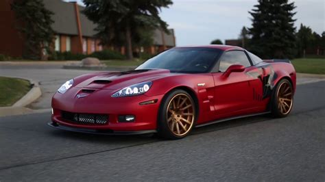 Widebody Supercharged Corvette Zr6x Youtube
