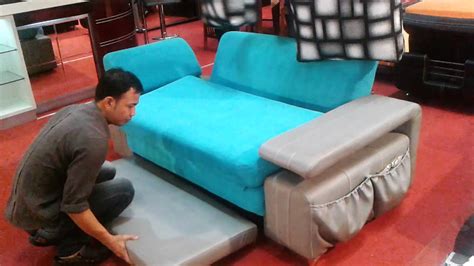 Bed Sofa Sofa Yang Bisa Berubah Menjadi Tempat Tidur YouTube