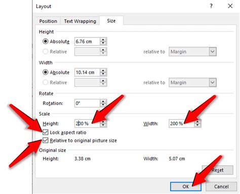 How To Resize An Image In Word Officebeginner