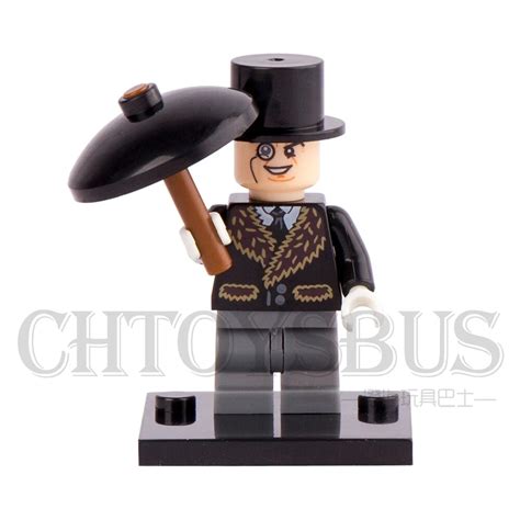 single sale penguin oswald cobblepot batman movie super heroes arkham knight minifig assemble