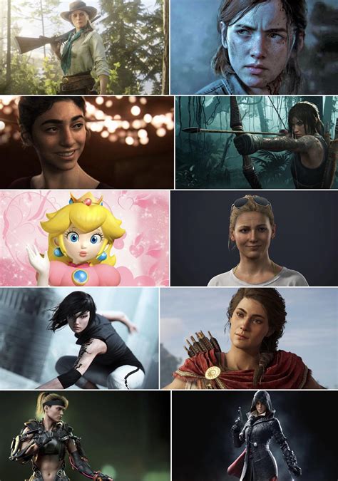 Out Of This List Whos Your Favorite Female Video Game Character R