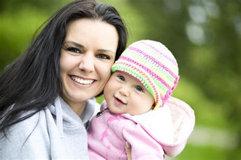 Happy Mother With Baby Free Stock Photo Public Domain Pictures