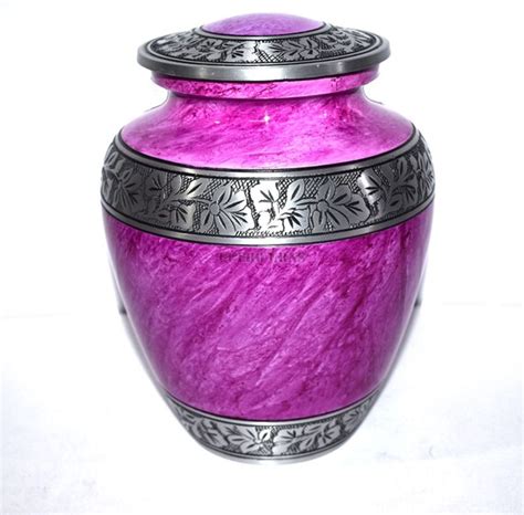 Adult Urn Pink Marble Cremation Urn For Human Ashes Adult Etsy
