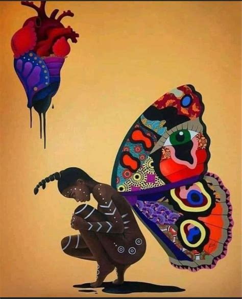 Eparrey Oyá Black Art Painting Black Love Art African American Art