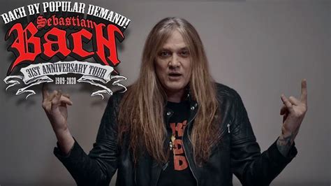 Sebastian Bach Announces New North American Tour Dates Performing Skid