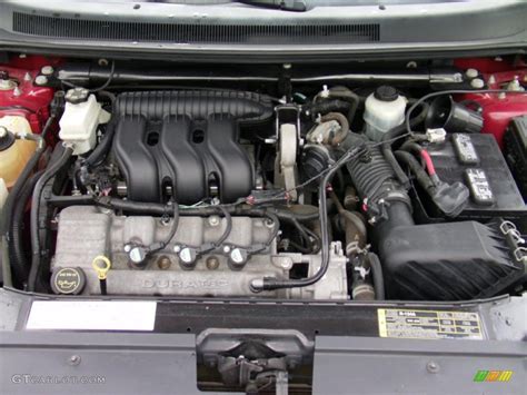 2005 Ford Freestyle Sel Awd 30l Dohc 24v Duratec V6 Engine Photo